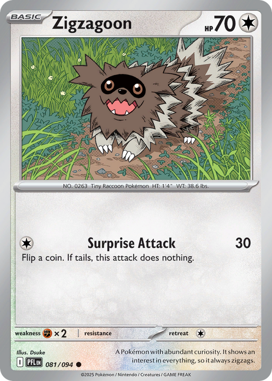 081/094 - Zigzagoon - Phantasmal Flames - Common