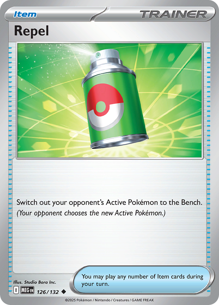 126/132 - Repel - Mega Evolution - Uncommon