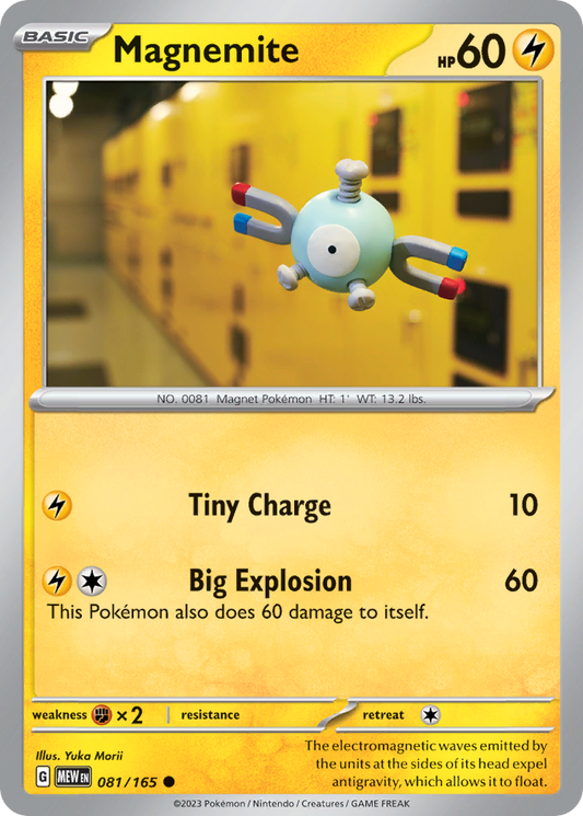 081/165 - Magnemite - 151 - Common