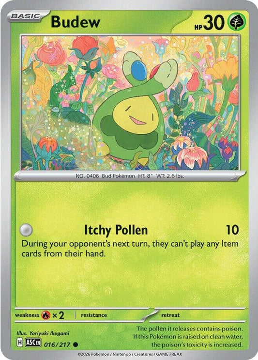 016/217 - Budew - Ascended Heroes - Common