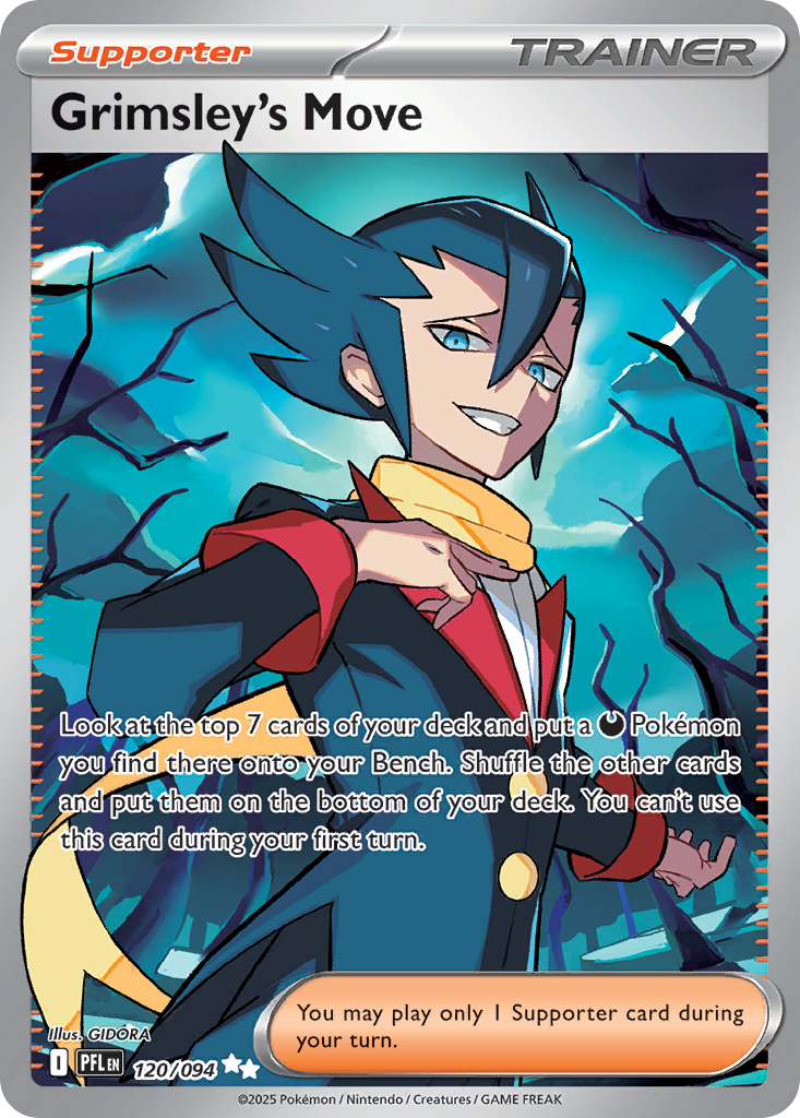 120/094 - Grimsley's Move HOLO - Phantasmal Flames - Ultra Rare