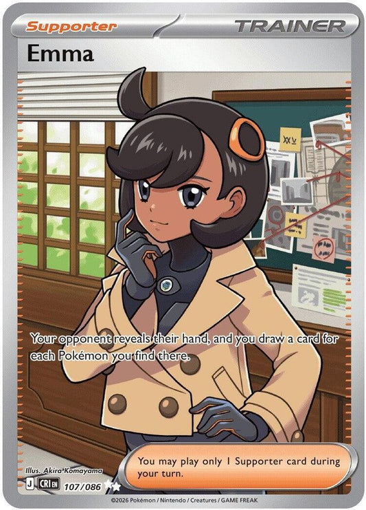 107/086 - Emma HOLO - Chaos Rising - Ultra Rare