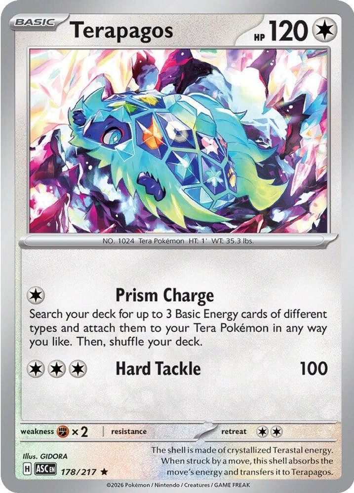 178/217 - Terapagos - Ascended Heroes - Rare