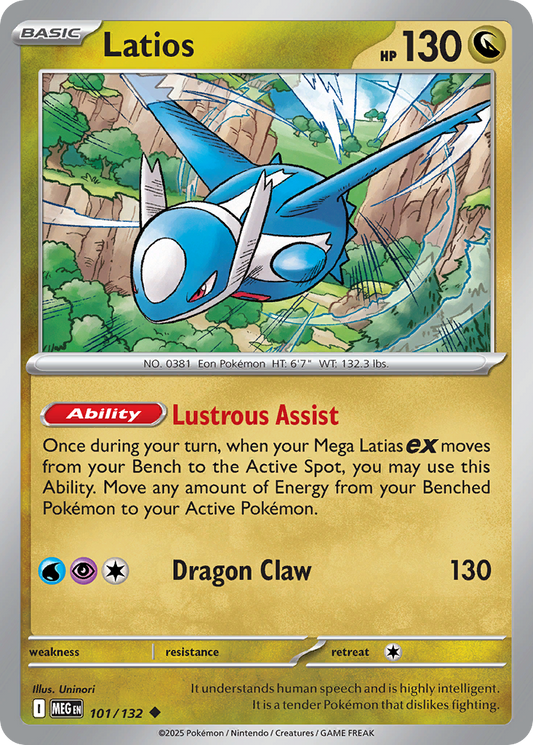101/132 - Latios - Mega Evolution - Uncommon