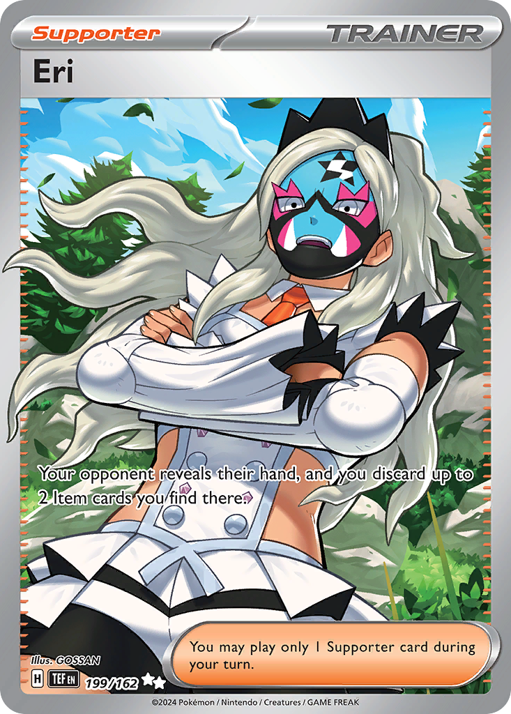 199/162 - Eri HOLO - Temporal Forces - Ultra Rare