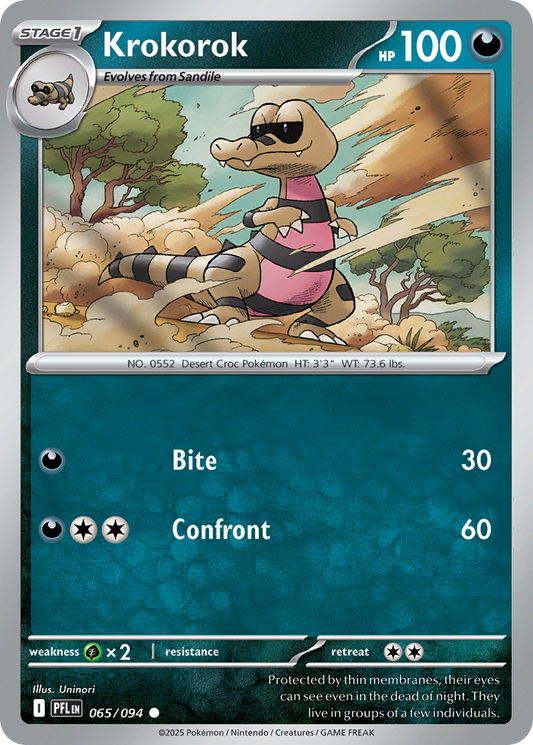 065/094 - Krokorok - Phantasmal Flames - Common