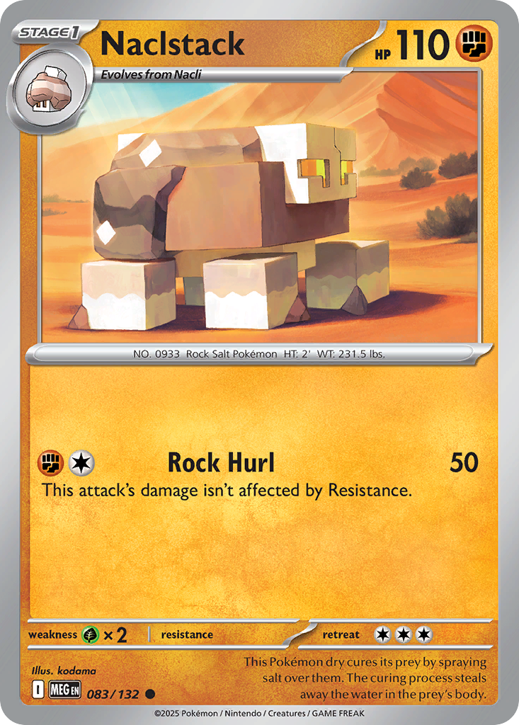 083/132 - Naclstack - Mega Evolution - Common