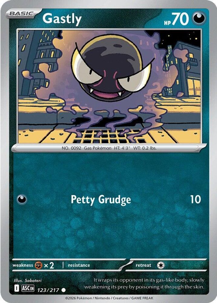 123/217 - Gastly - Ascended Heroes - Common
