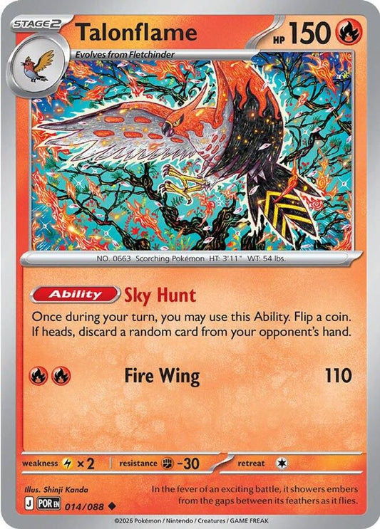 014/088 - Talonflame - Perfect Order - Uncommon