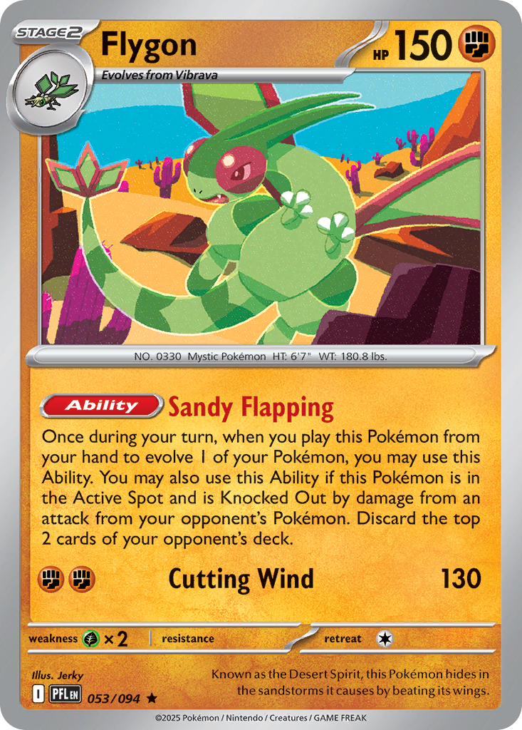 053/094 - Flygon - Phantasmal Flames - Rare