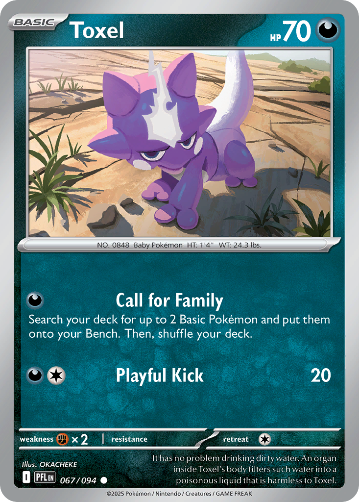 067/094 - Toxel - Phantasmal Flames - Common