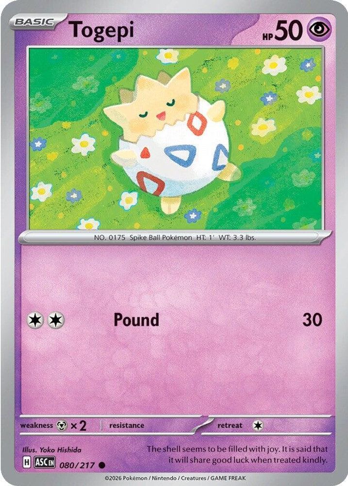 080/217 - Togepi - Ascended Heroes - Common