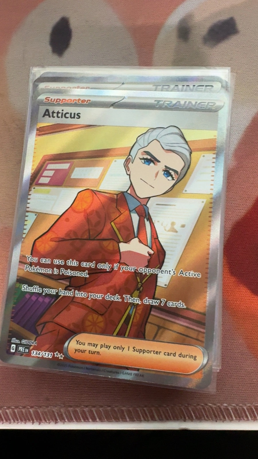134/131 - Atticus HOLO - Prismatic Evolutions - Ultra Rare