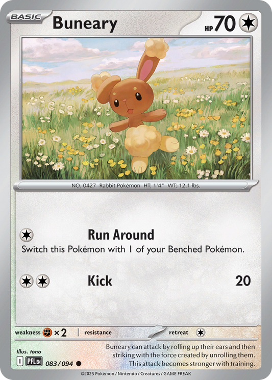 083/094 - Buneary - Phantasmal Flames - Common