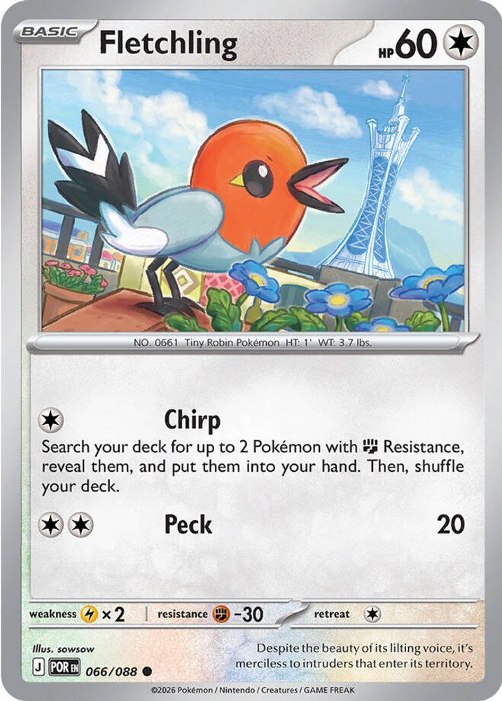 066/088 - Fletchling - Perfect Order - Common