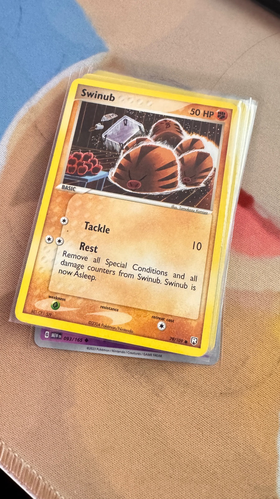 79/109 - Swinub - Team Rocket Returns - Common