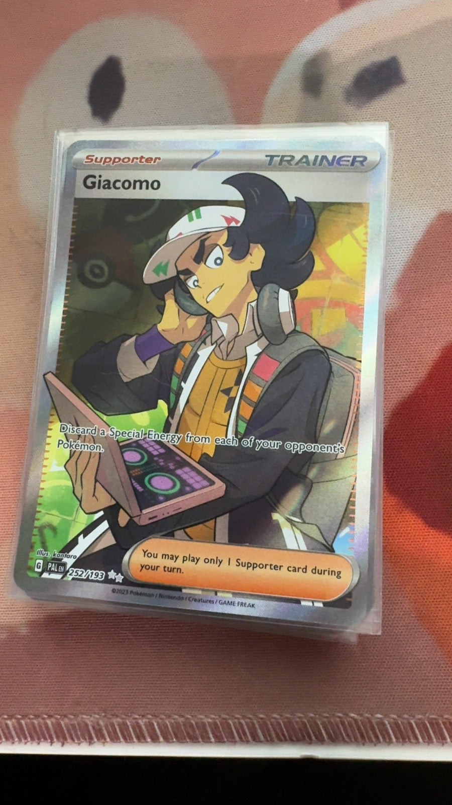 252/193 - Giacomo HOLO - Paldea Evolved - Ultra Rare