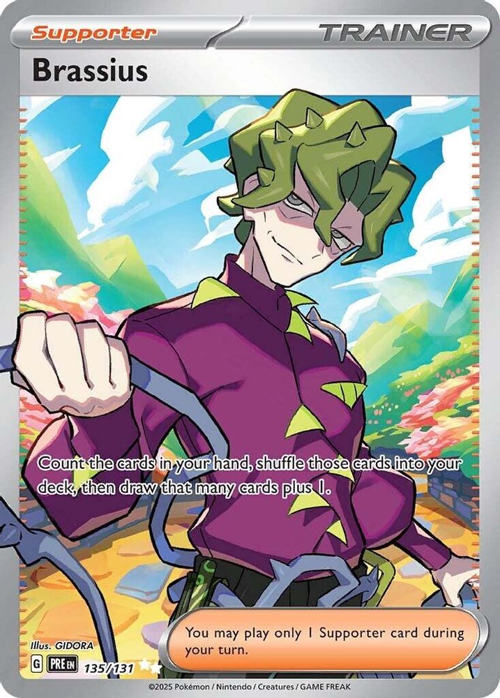 135/131 - Brassius HOLO - Prismatic Evolutions - Ultra Rare