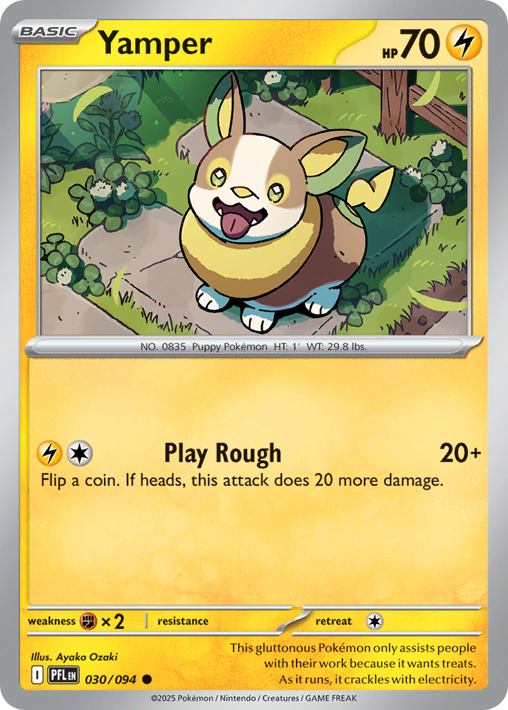030/094 - Yamper - Phantasmal Flames - Common
