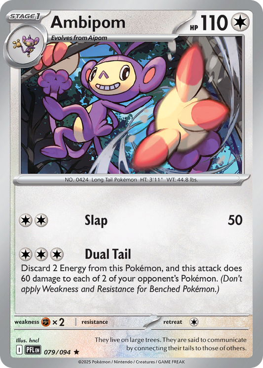 079/094 - Ambipom - Phantasmal Flames - Rare