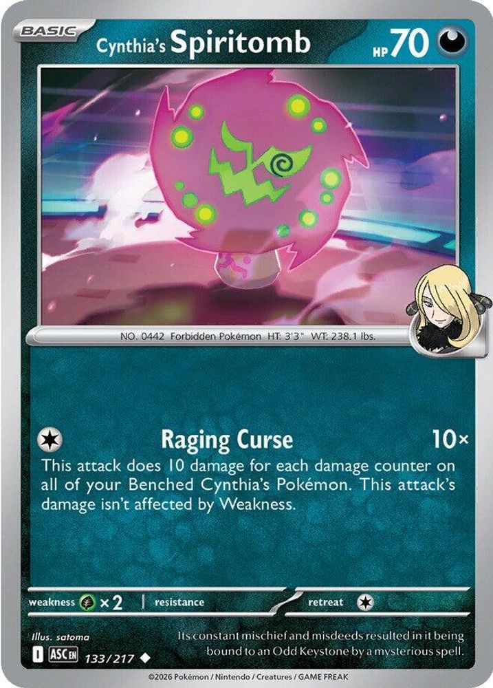 133/217 - Cynthia's Spiritomb - Ascended Heroes - Uncommon