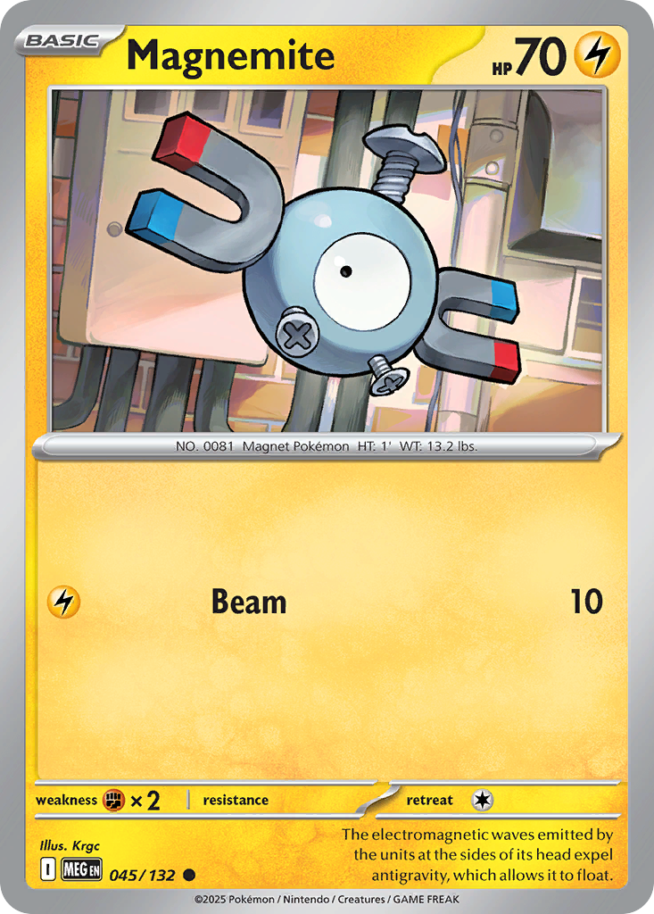 045/132 - Magnemite - Mega Evolution - Common