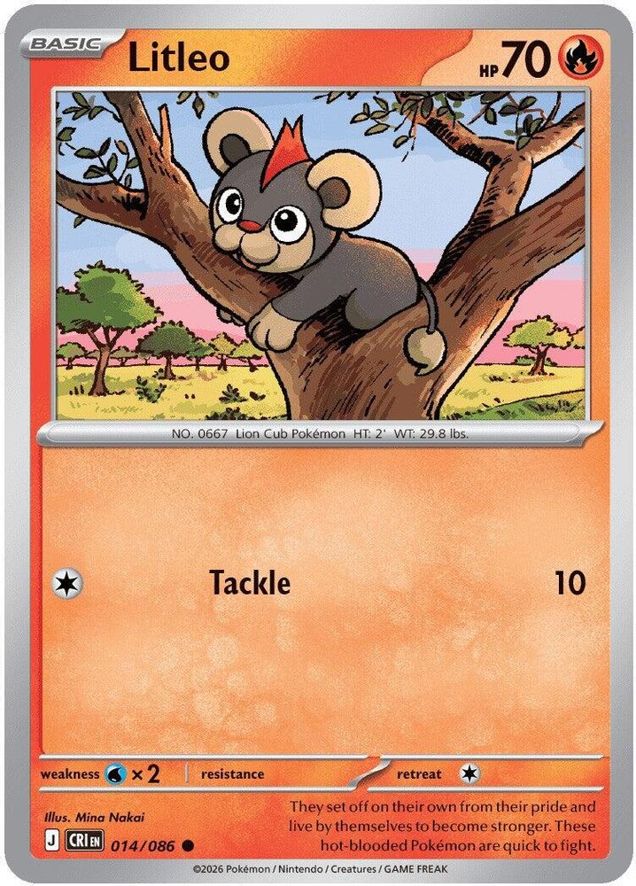 014/086 - Litleo - Chaos Rising - Common