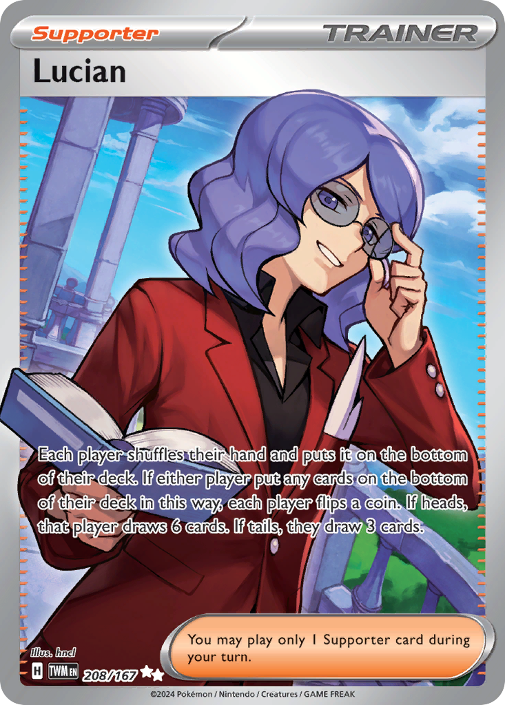 208/167 - Lucian HOLO - Twilight Masquerade - Ultra Rare