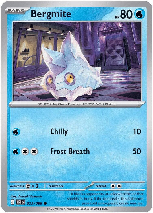 023/086 - Bergmite - Chaos Rising - Common