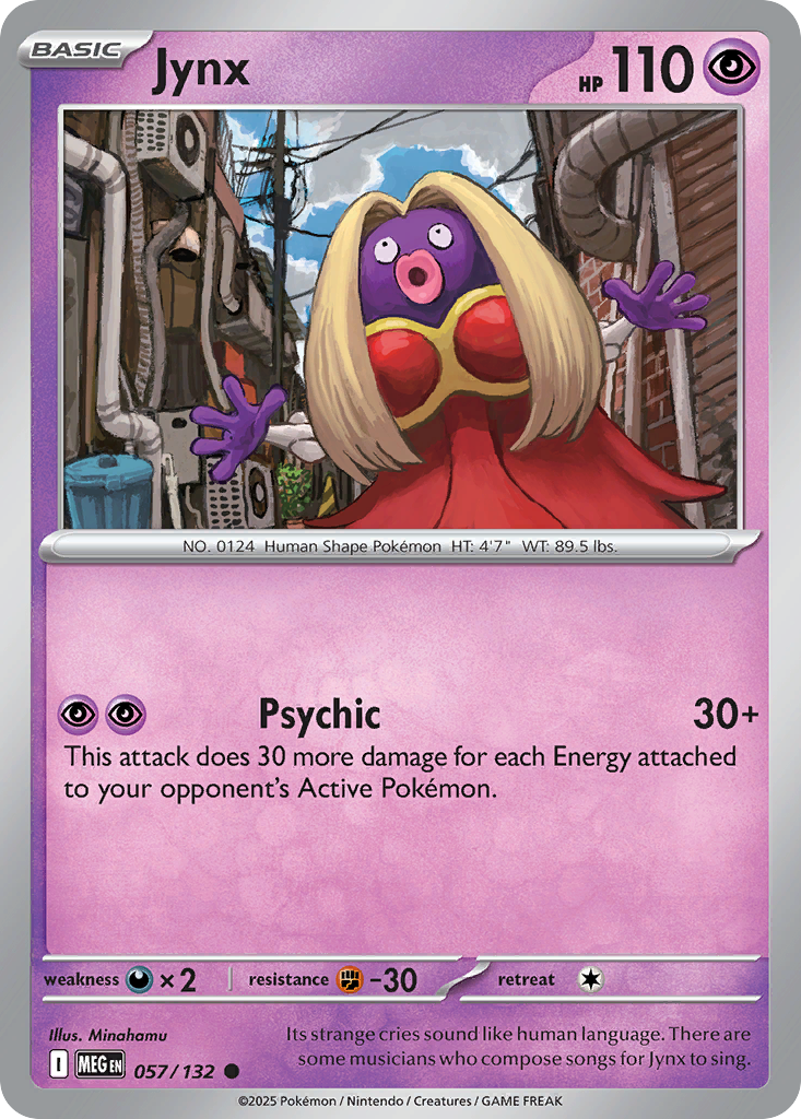 057/132 - Jynx - Mega Evolution - Common