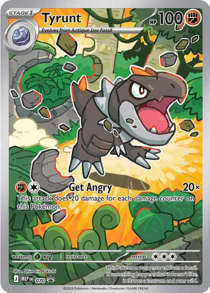 070 - Tyrunt HOLO - ME: Mega Evolution Promo - Promo