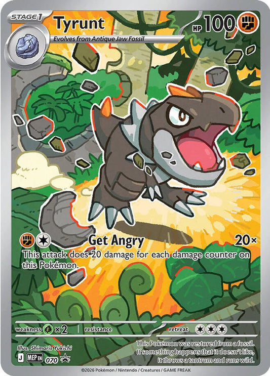 070 - Tyrunt HOLO - ME: Mega Evolution Promo - Promo