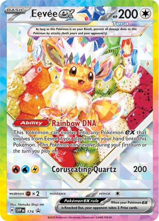 174 - Eevee ex HOLO - Scarlet & Violet Promo - Promo