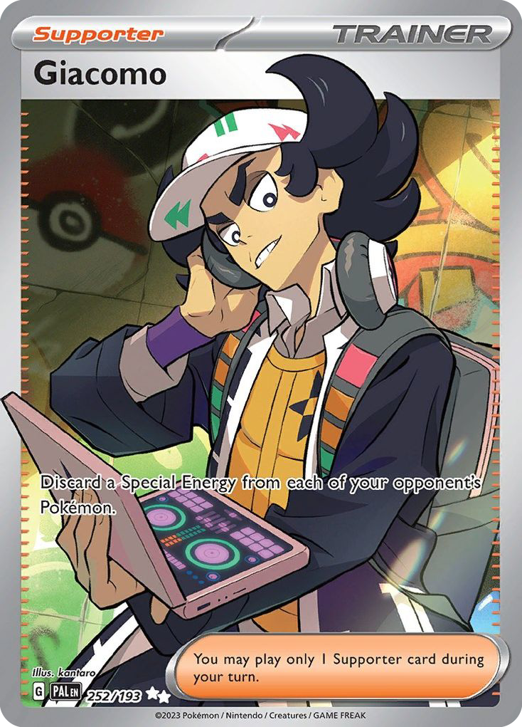 252/193 - Giacomo HOLO - Paldea Evolved - Ultra Rare