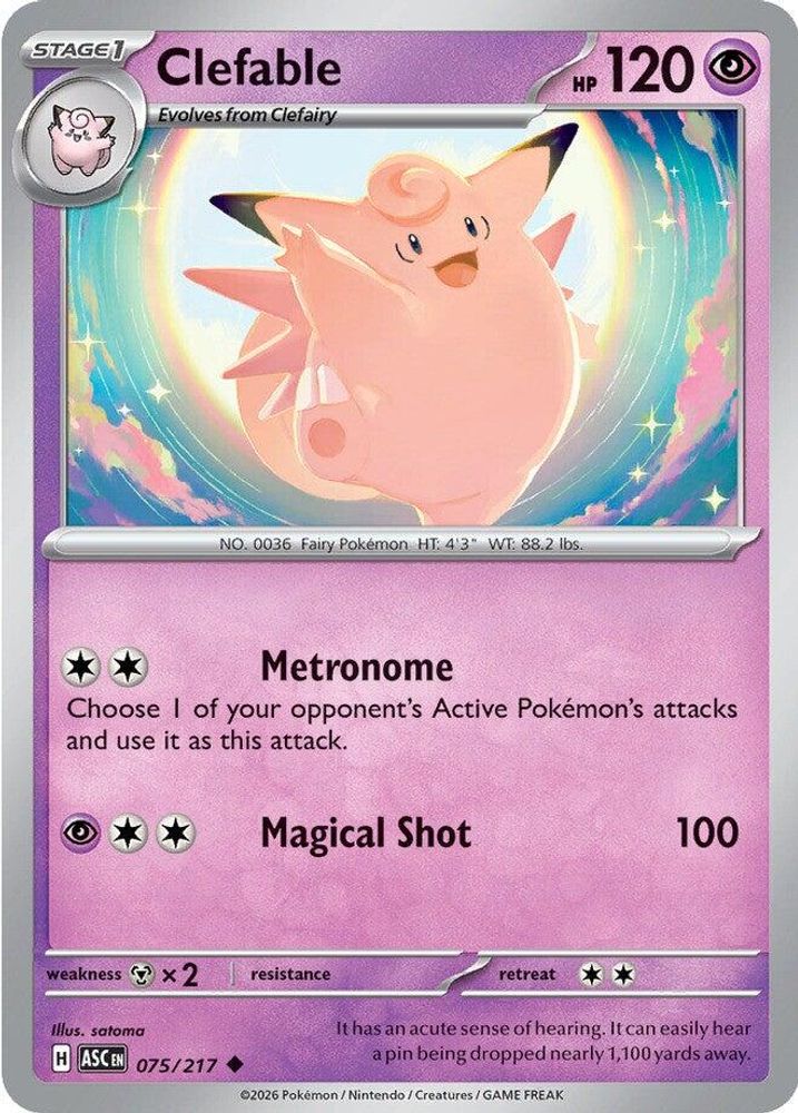 075/217 - Clefable - Ascended Heroes - Uncommon