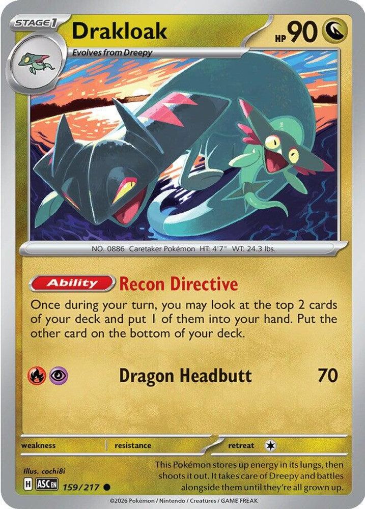 159/217 - Drakloak - Ascended Heroes - Common