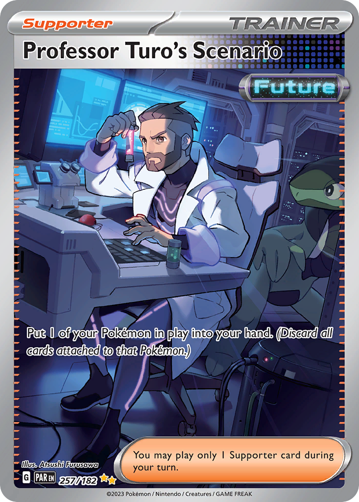 257/182 - Professor Turo's Scenario HOLO - Paradox Rift -