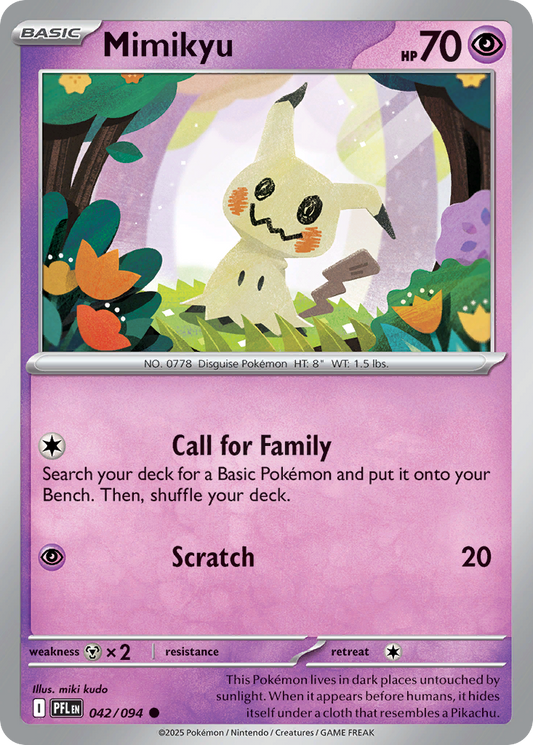 042/094 - Mimikyu - Phantasmal Flames - Common