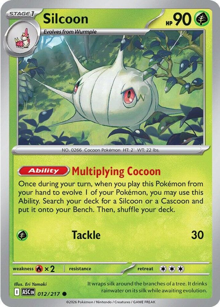 012/217 - Silcoon - Ascended Heroes - Common