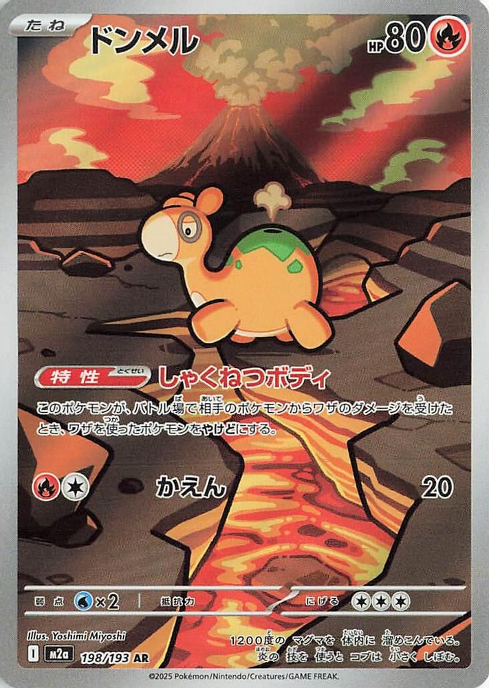 198/193 - Numel HOLO - MEGA Dream ex - Art Rare