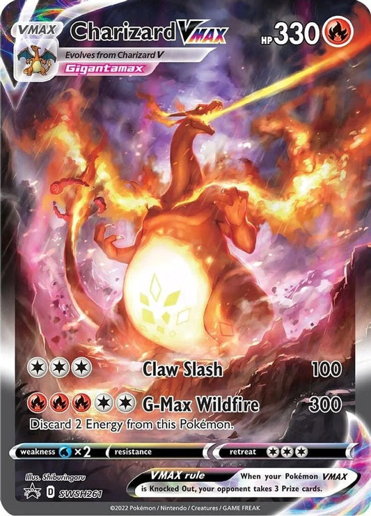 SWSH261 - Charizard VMAX HOLO - Sword & Shield Promo - Promo