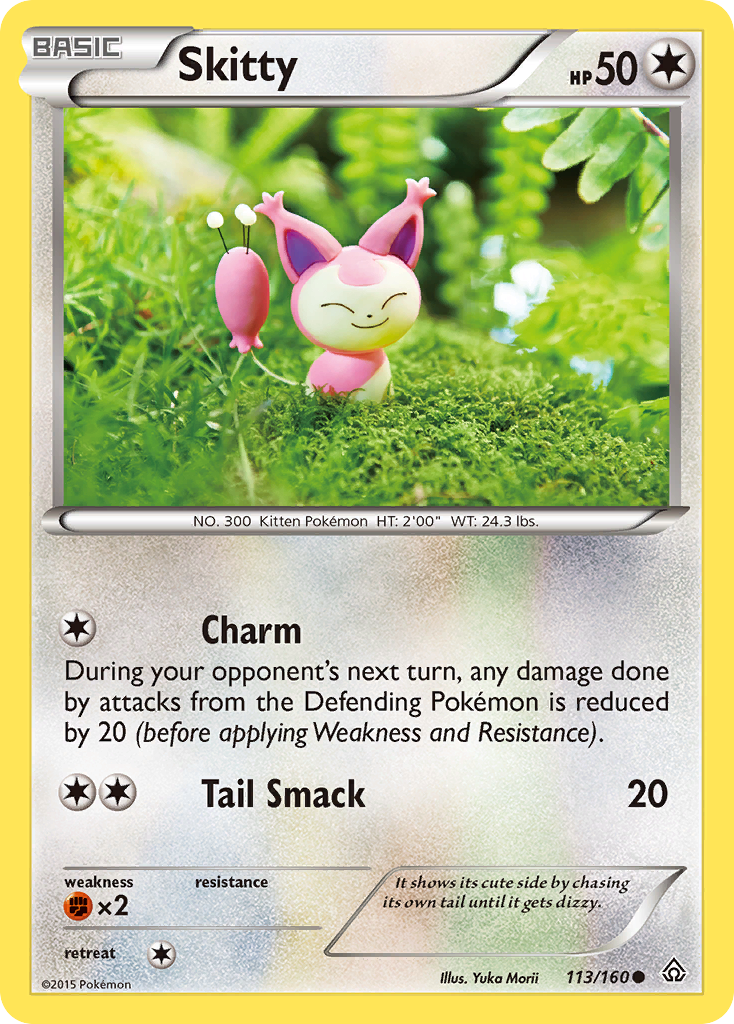 113/160 - Skitty - Primal Clash - Common
