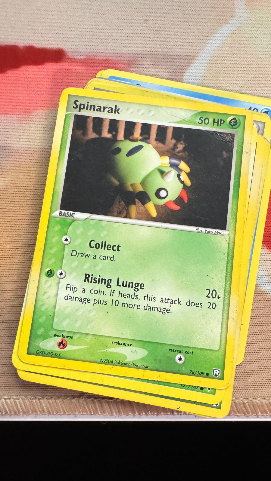 78/109 - Spinarak - Team Rocket Returns - Common