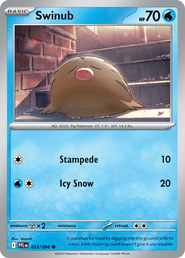 023/094 - Swinub - Phantasmal Flames - Common