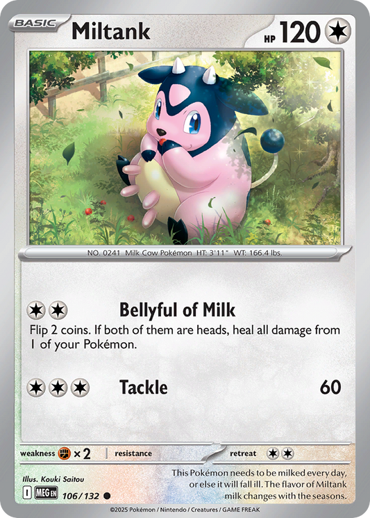 106/132 - Miltank - Mega Evolution - Common