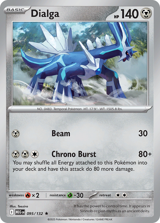 095/132 - Dialga - Mega Evolution - Rare