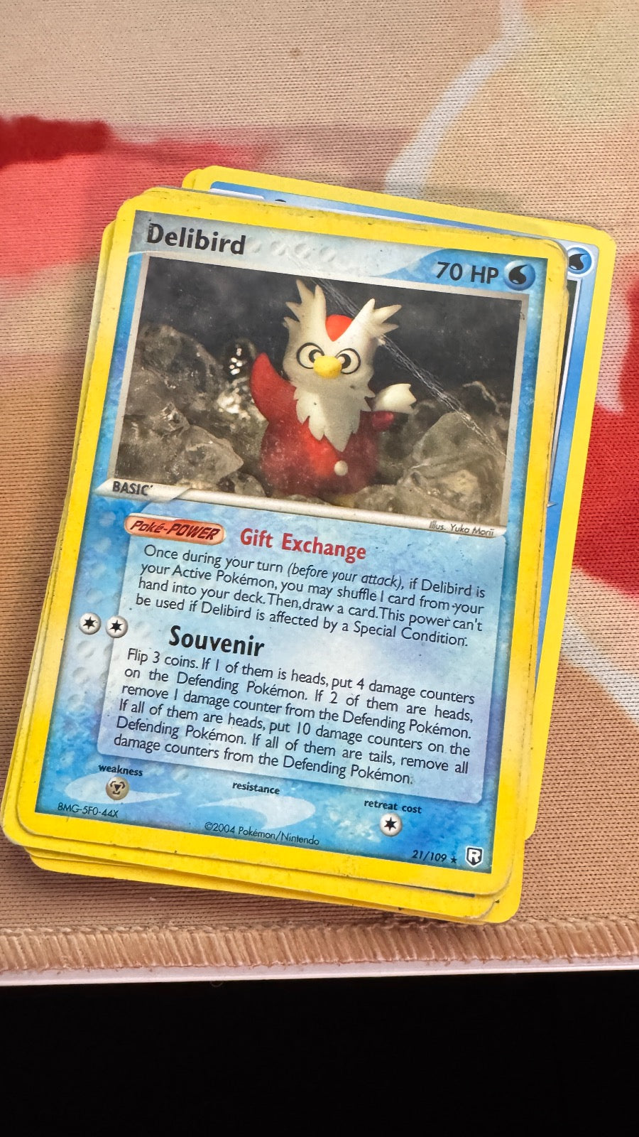 21/109 - Delibird - Team Rocket Returns - Rare