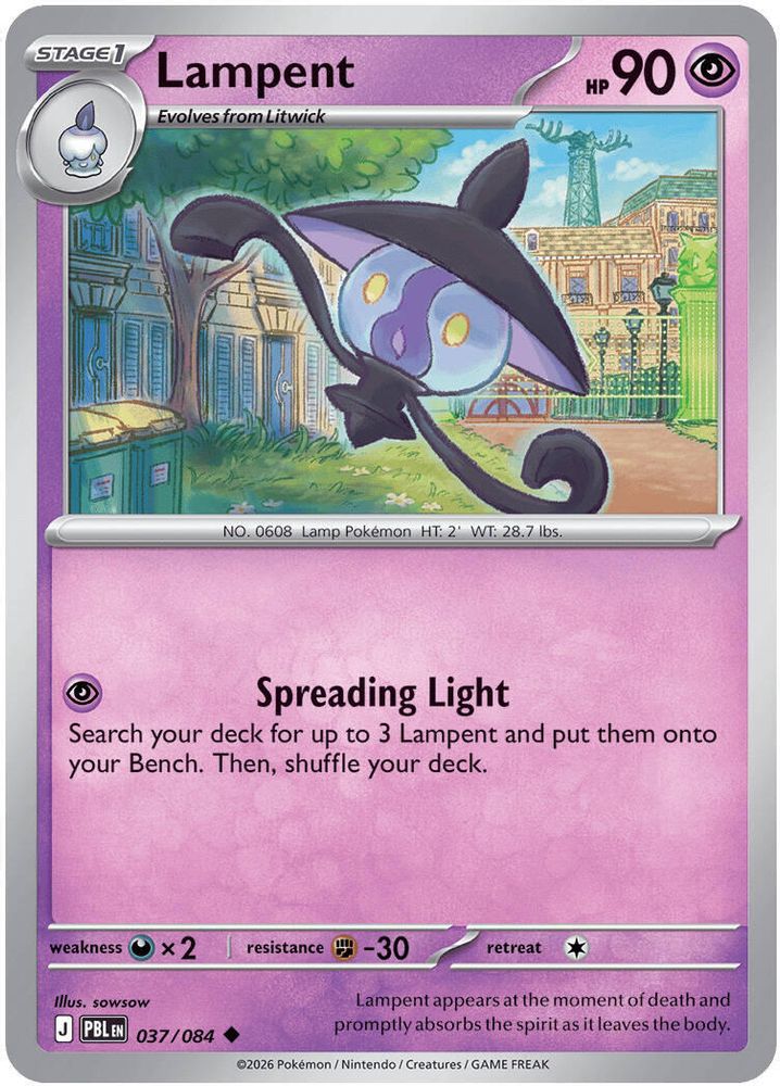037/084 - Lampent REVERSE HOLO - Pitch Black - Uncommon