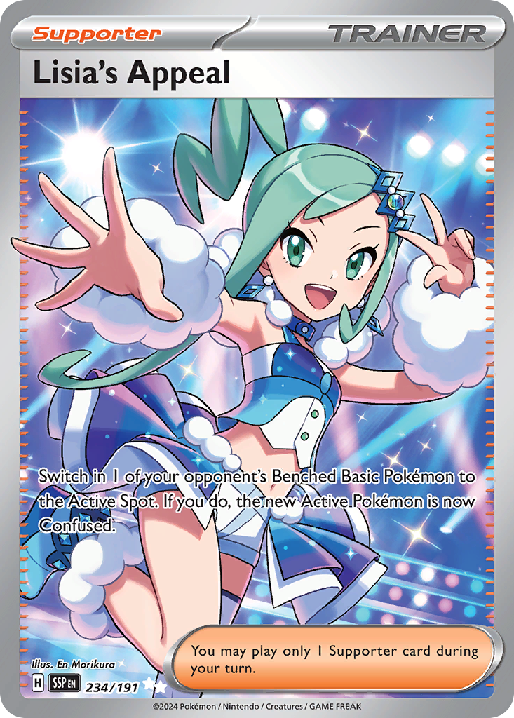 234/191 - Lisia's Appeal HOLO - Surging Sparks - Ultra Rare