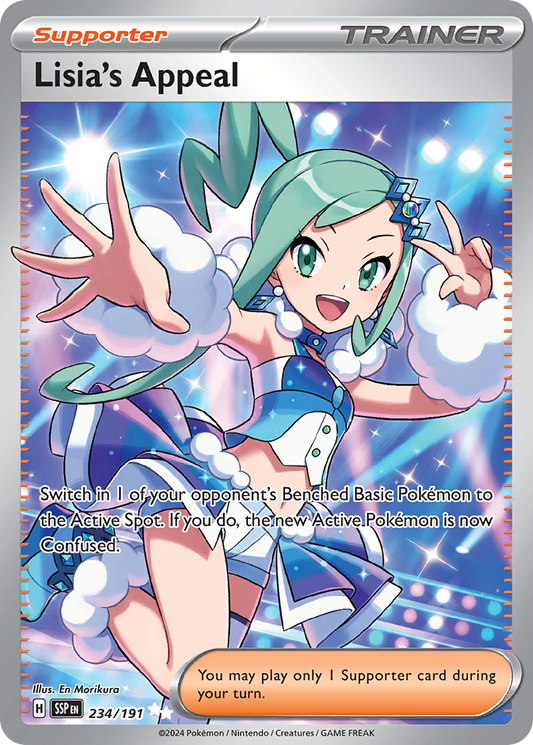 234/191 - Lisia's Appeal HOLO - Surging Sparks - Ultra Rare
